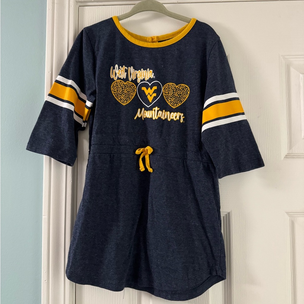 Colosseum Kids Navy and Gold Long Sleeve Tee